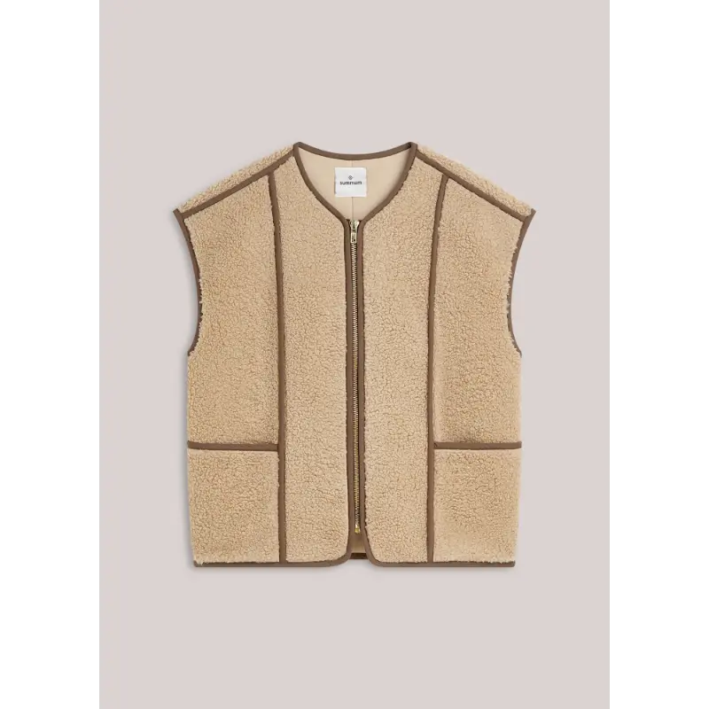 Summum-_fall-2026_708_9s265-12512_7 Summum Gilet 9S265-12512 Beige 708 Light Taupe