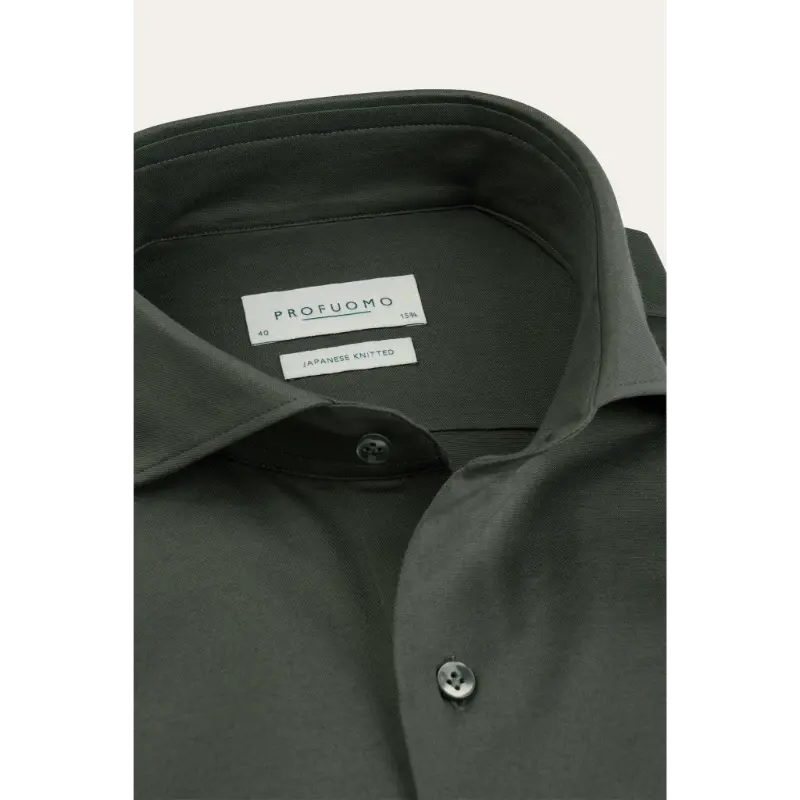 ppxh30021j2 Profuomo Overhemd PPXH30021J Anthraciet