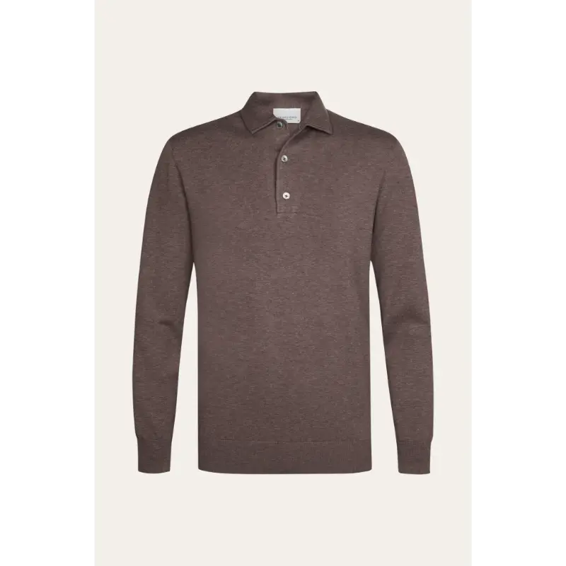 ppxj30003d1 Profuomo Sweater PPXJ30003D Aubergine S