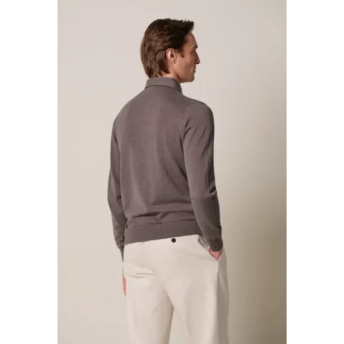 ppxj30003d5 Profuomo Sweater PPXJ30003D Aubergine S