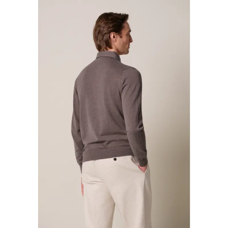 ppxj30003d5 Profuomo Sweater PPXJ30003D Aubergine S