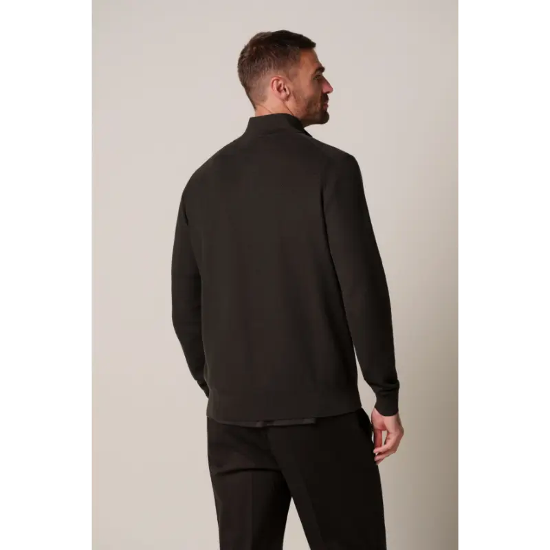 ppxj30063d h24 Profuomo Halfzip Trui PPXJ30063D Bruin H2