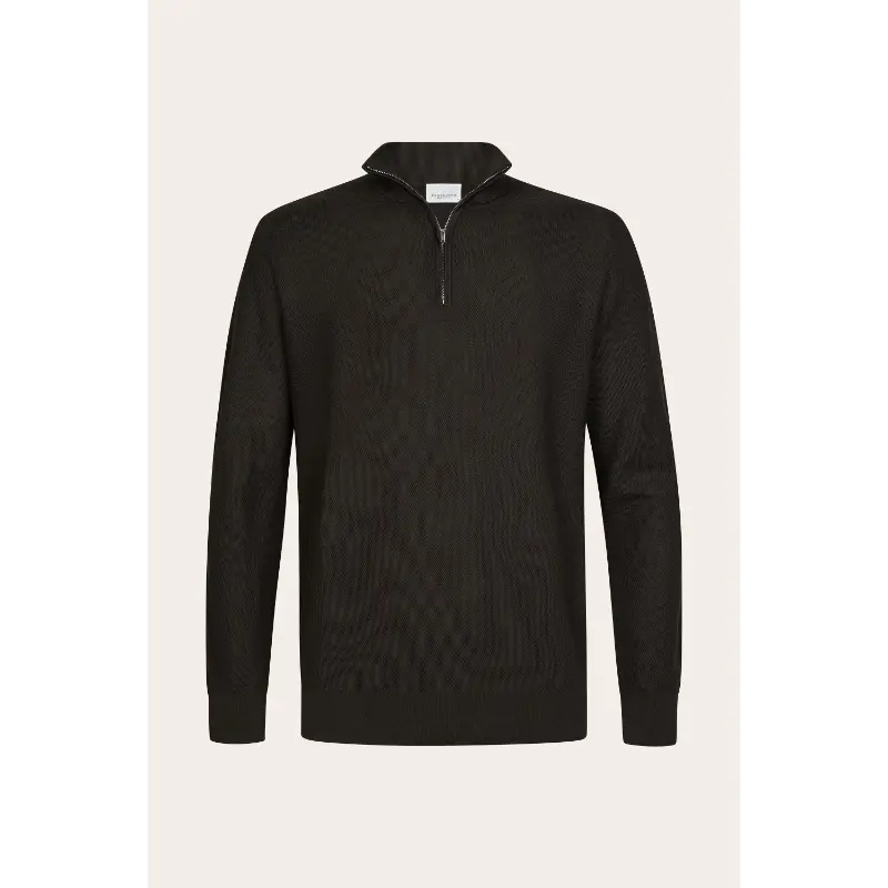 ppxj30063d h26 Profuomo Halfzip Trui PPXJ30063D Bruin H2