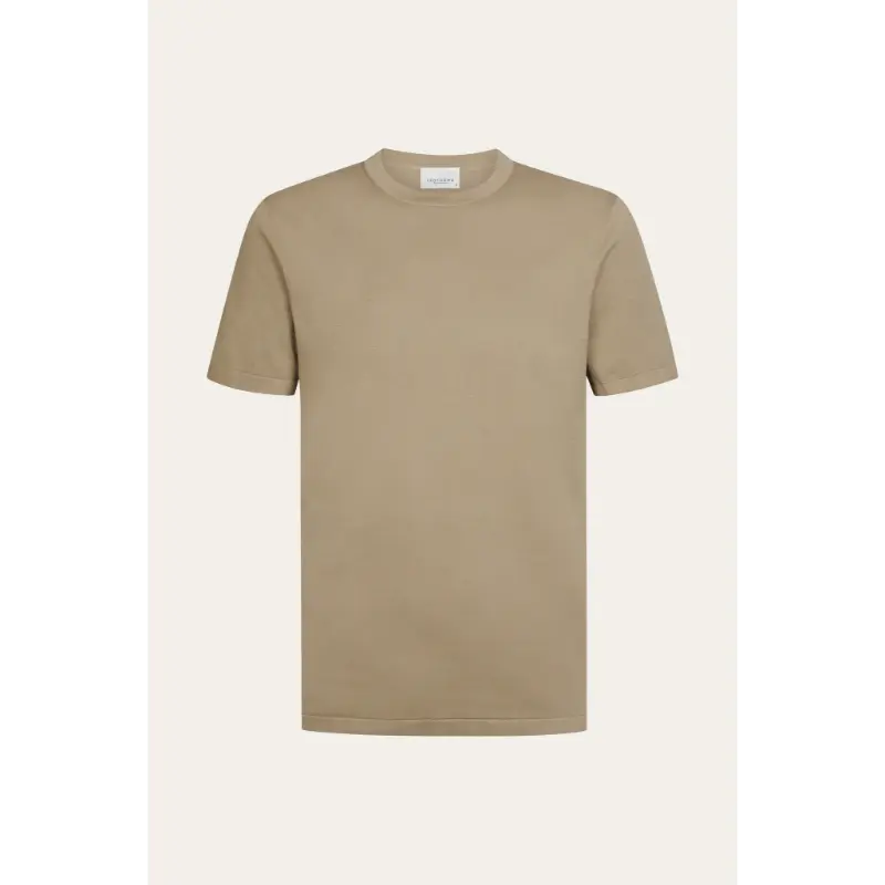 ppxt30005e1 Profuomo T-shirt Heren PPXT30005E Beige
